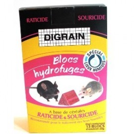 ANTI SOURIS ET RATS GRAINES SOURICIDE DIGRAIN - Baticlean